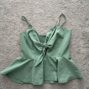 Elegant Green Women's Top